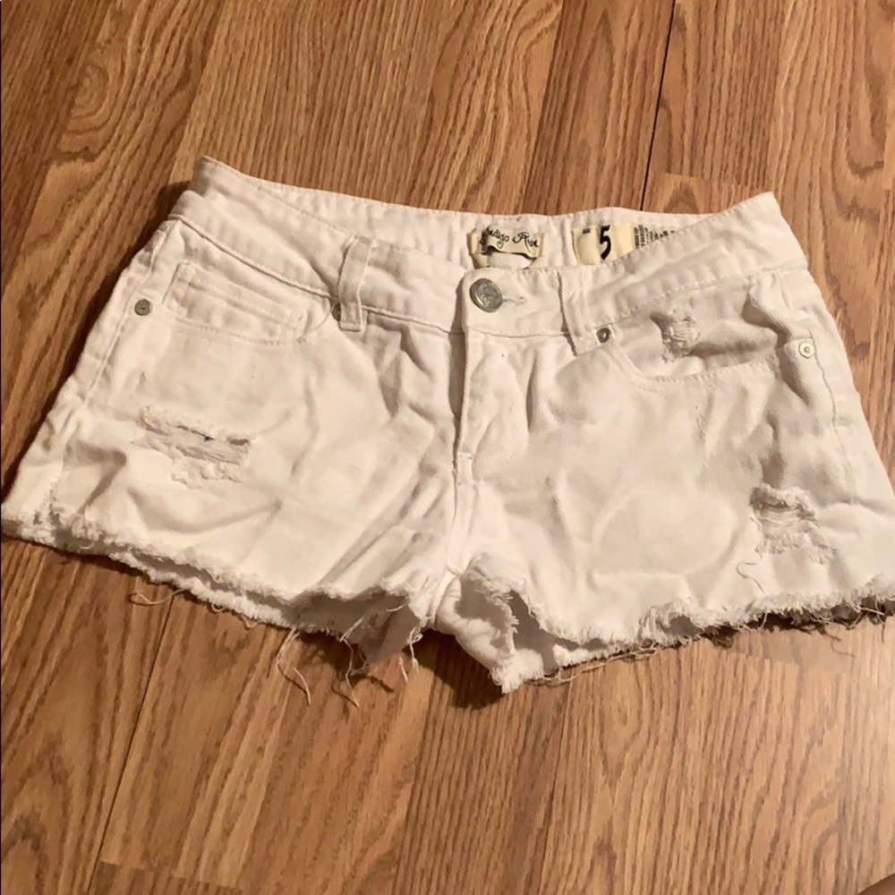 White shorts